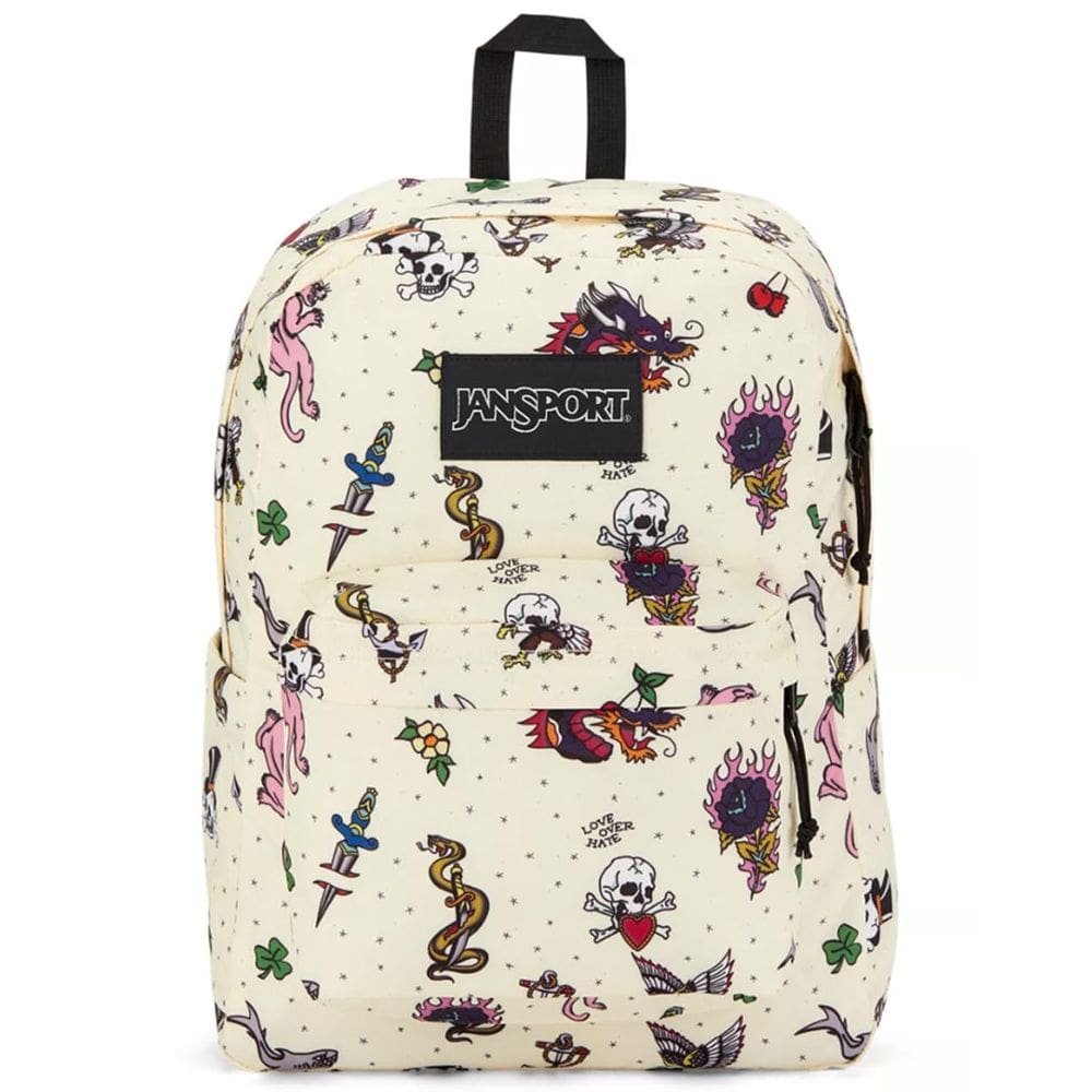 Mochila JanSport SuperBreak Plus com capa para laptop de 15 polegadas