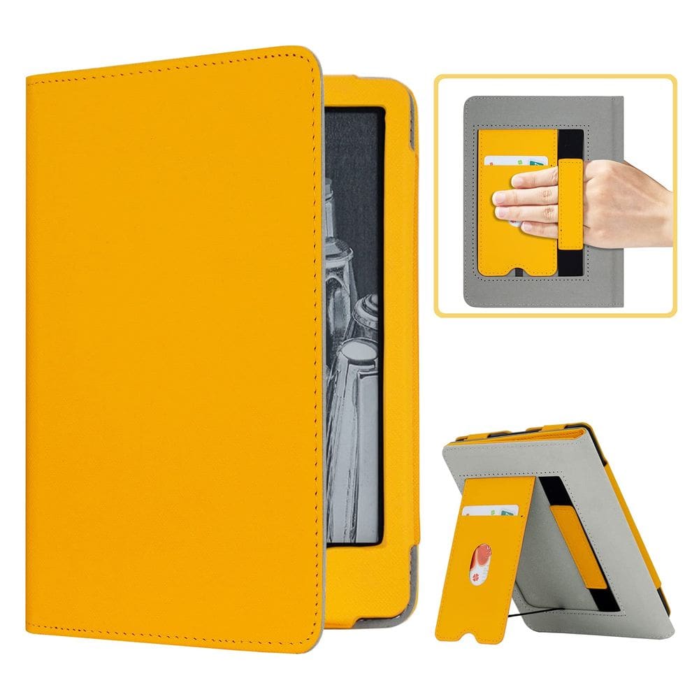 Capa RSaquar New Kindle Paperwhite 11ª geração 6,8" 2021 amarela