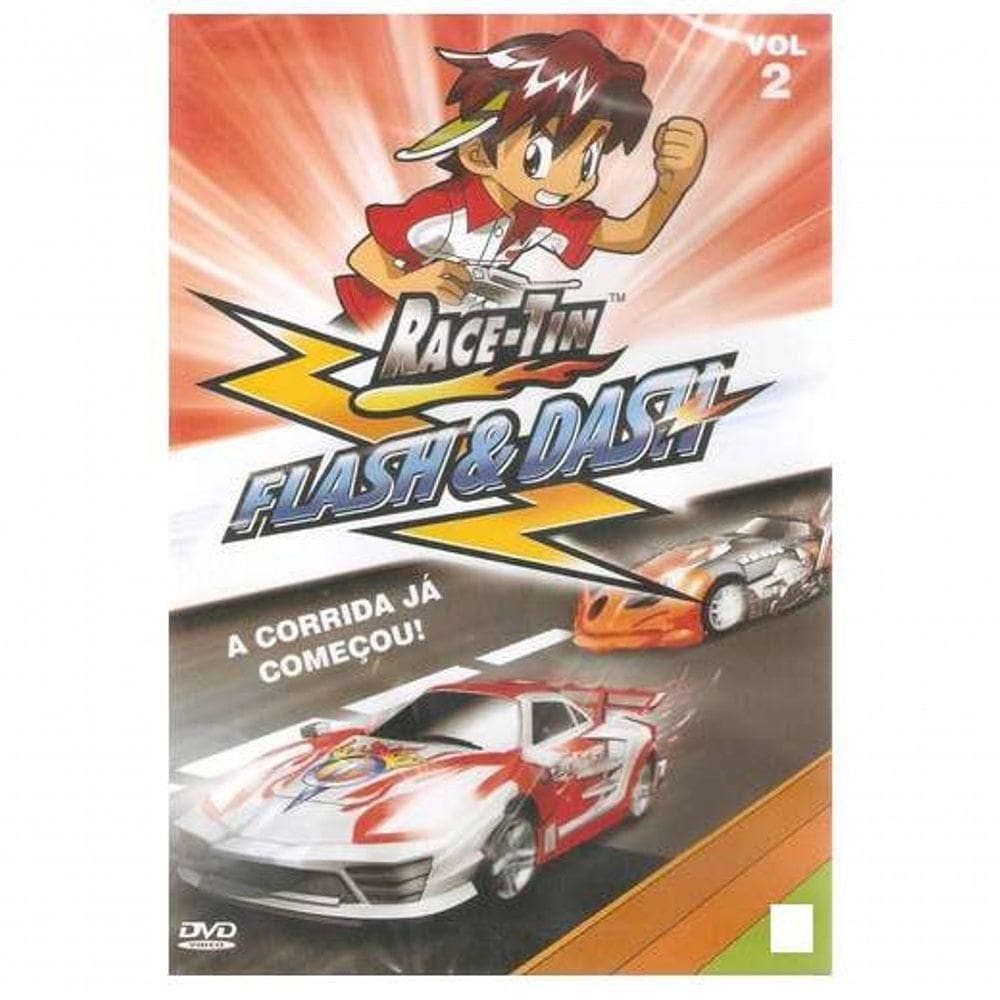 Dvd Race - Tin Flash & Dash - Vol.2 Embalagem De Papel