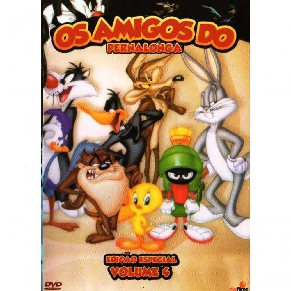 Dvd Os Amigos Do Pernalonga Volume 4