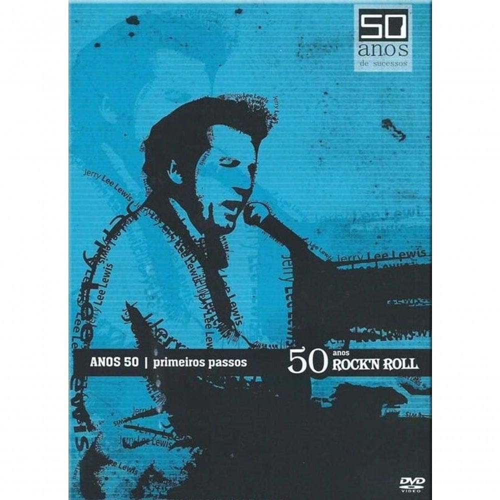 Dvd Anos 50 Primeiros Passos 14 Sucessos Rock Clássico