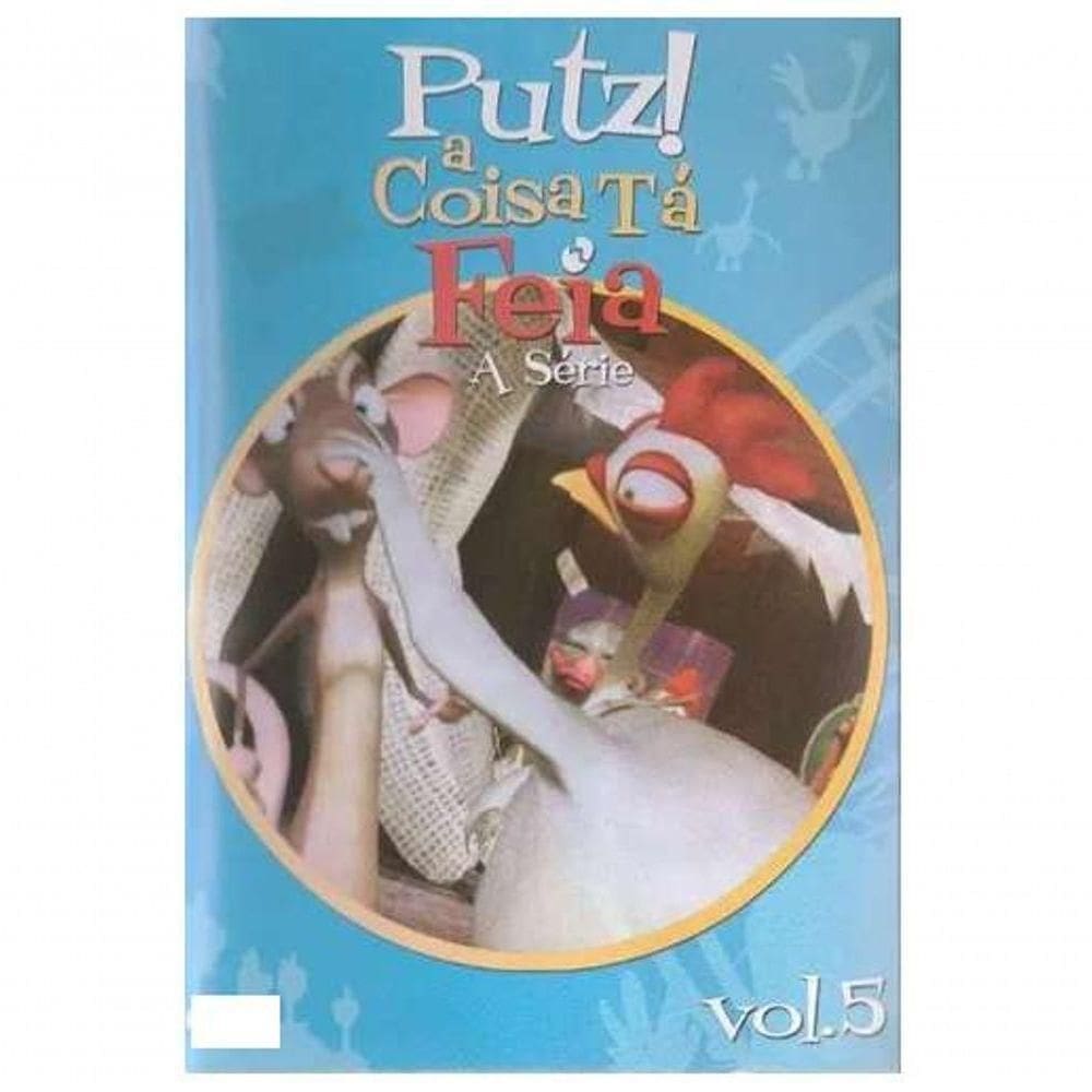 Dvd Putz! A Coisa Tá Feia A Série Vol.5 Embalagem De Papel