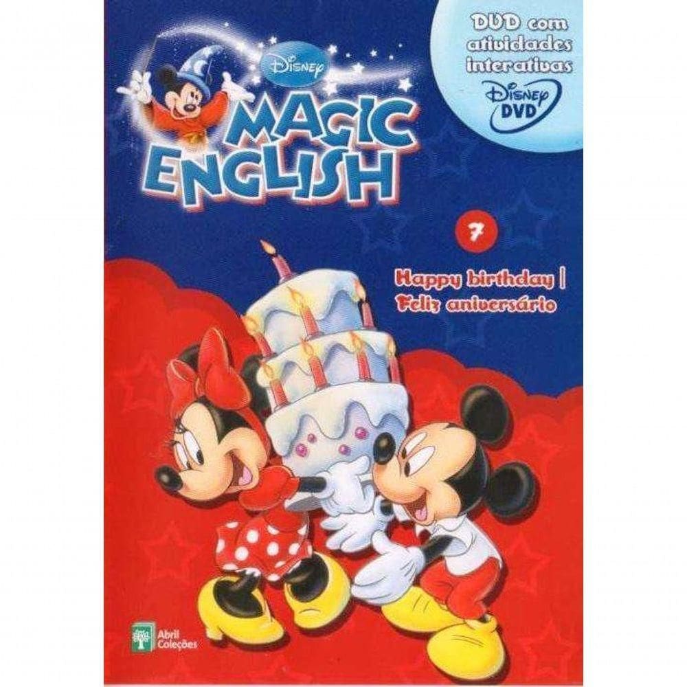 Dvd Disney Magic English - Feliz Aniversário - Volume 7