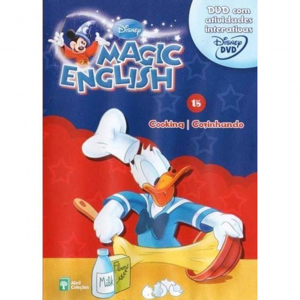 Dvd Disney Magic English Cozinhando Volume 15