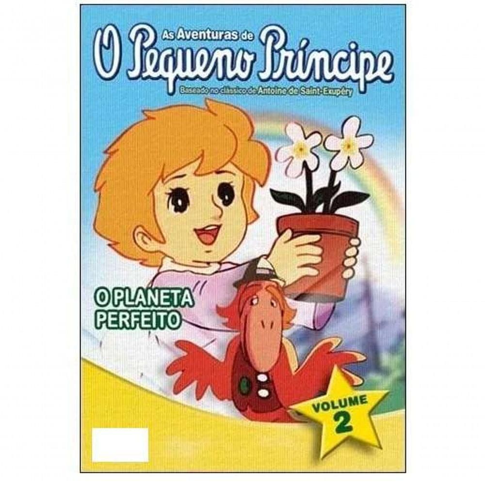 Dvd As Aventuras De O Pequeno Príncipe Vol.2 Embalagem Papel