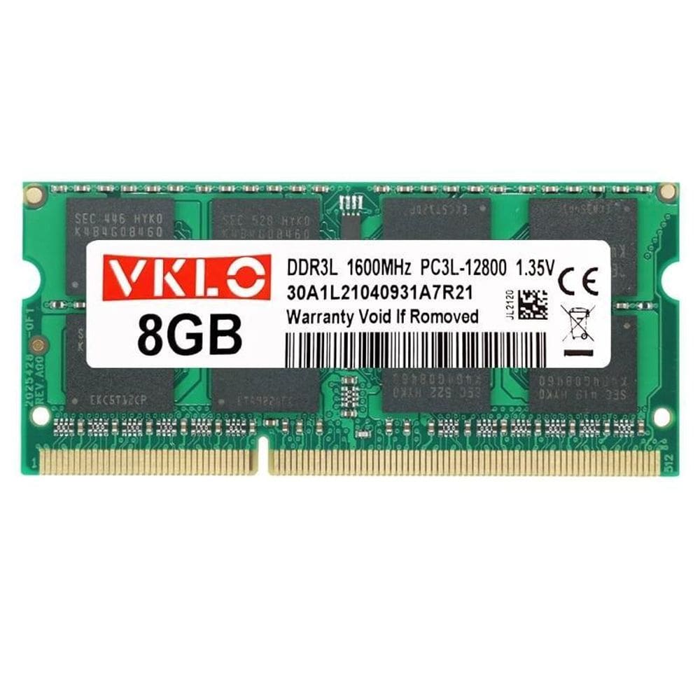 Memória Ram Vklo 8Gb Ddr3L 1600Mhz