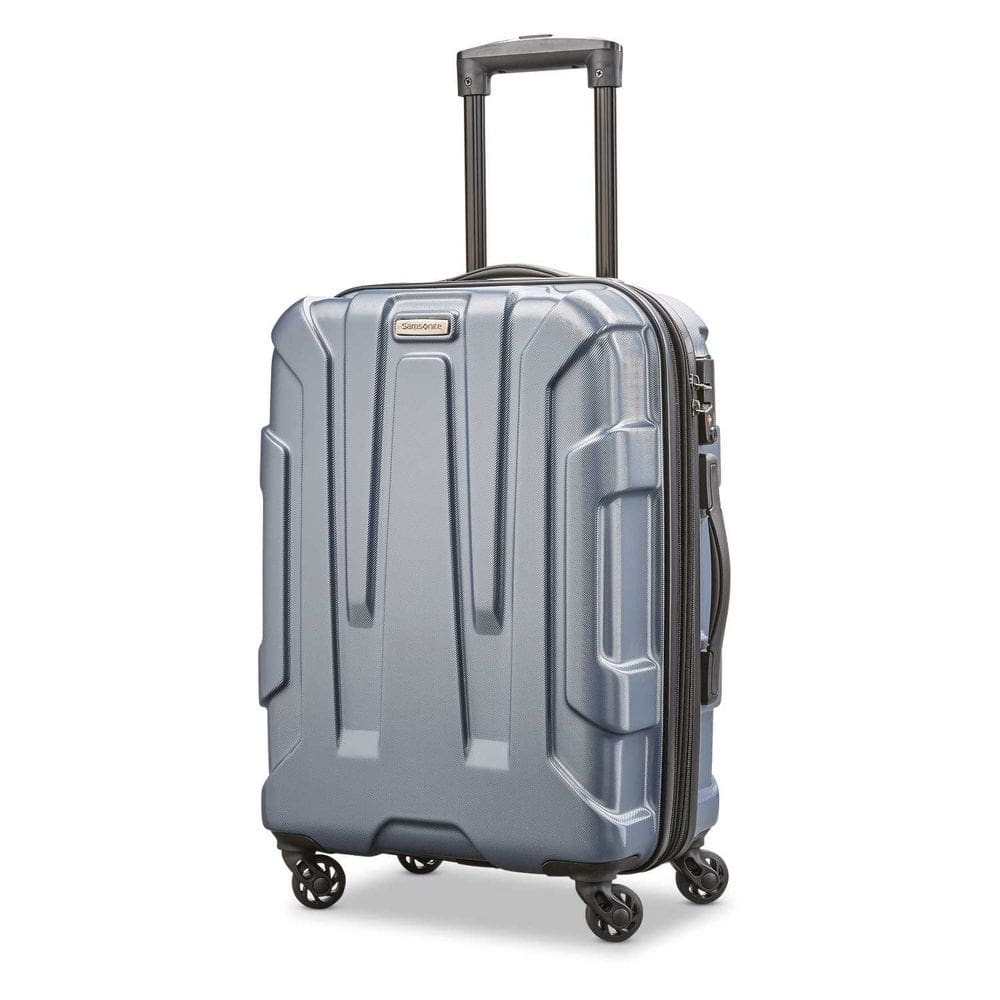 Bagagem Samsonite Centric Hardside Expansível Azul de 20 polegadas