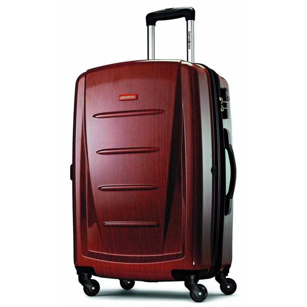 Bagagem Samsonite Winfield 2 Hardside Spinner 24” Burgundy