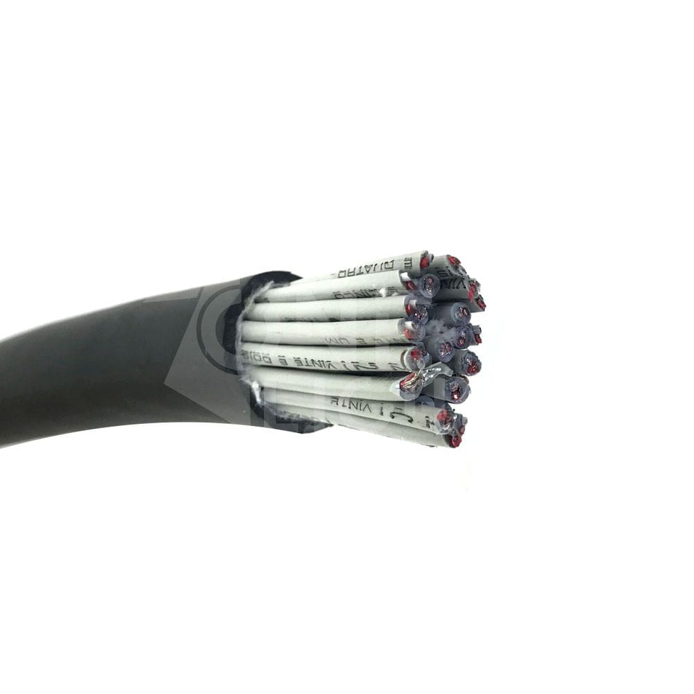 Kit 20M Cabo Multisom Sparflex Espag 28Px24Awg - Pt 150V