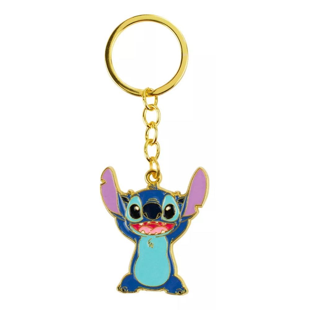 Chaveiro Stitch Patas Pra Cima 4.5cm - Disney