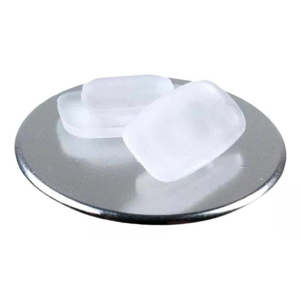 Plaquetas Silicone Consertos Óculos Preta Branca 10 Pares