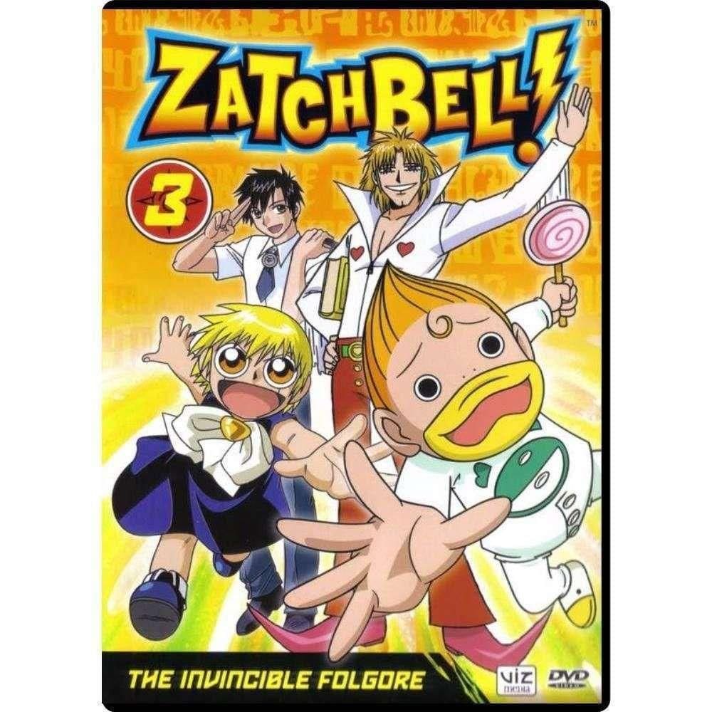 Dvd Zatchbell - O Invencível Folgore - Volume 03