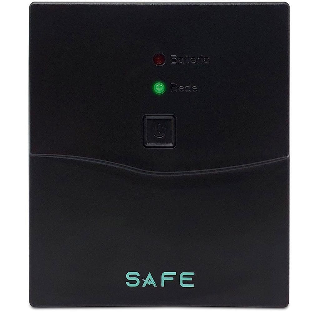 Nobreak 600va Coletek Safe600, Entrada Bivolt Automático, Saída 115v, 4 Tomadas, 1x Bat. 12v-7ah