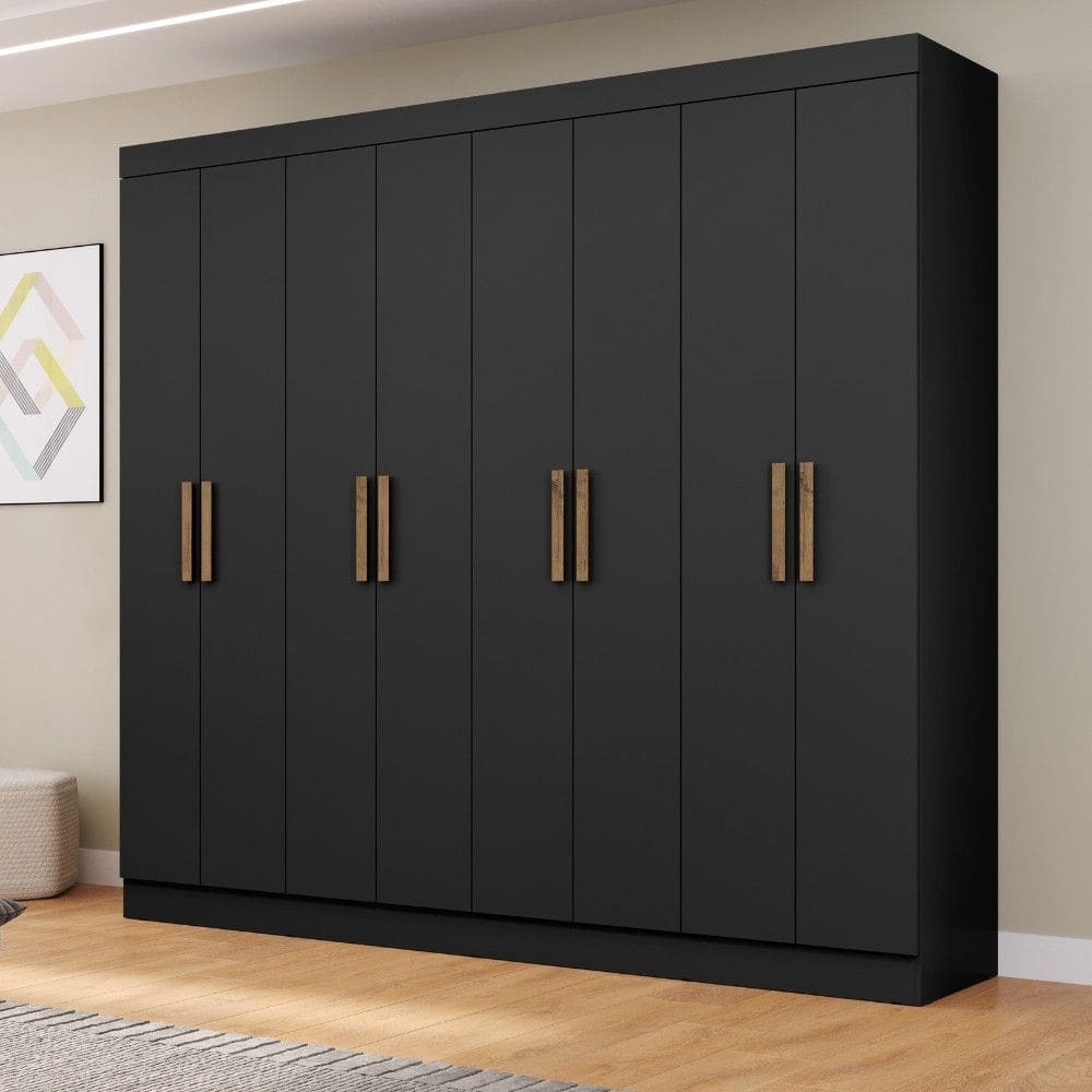 Guarda Roupa Casal 8 Portas Holanda Maxel