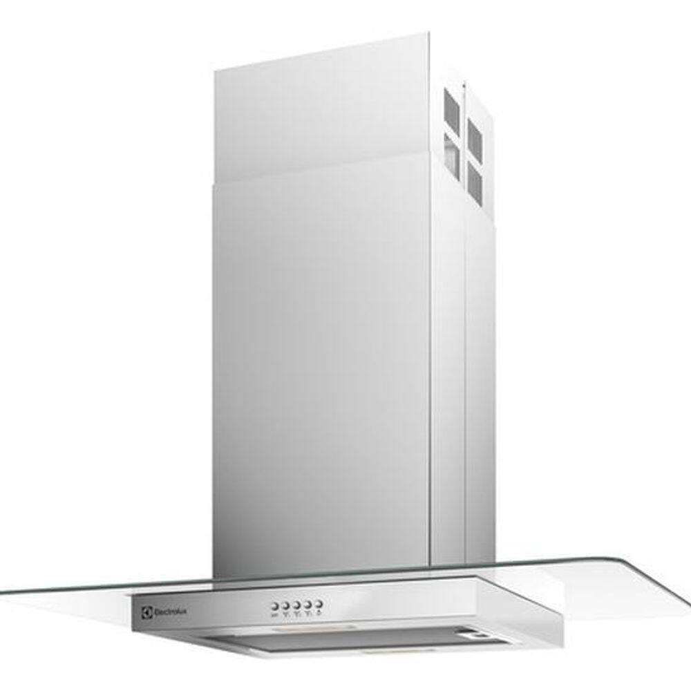 Coifa De Ilha 90cm Vidro E Inox 220v - Electrolux