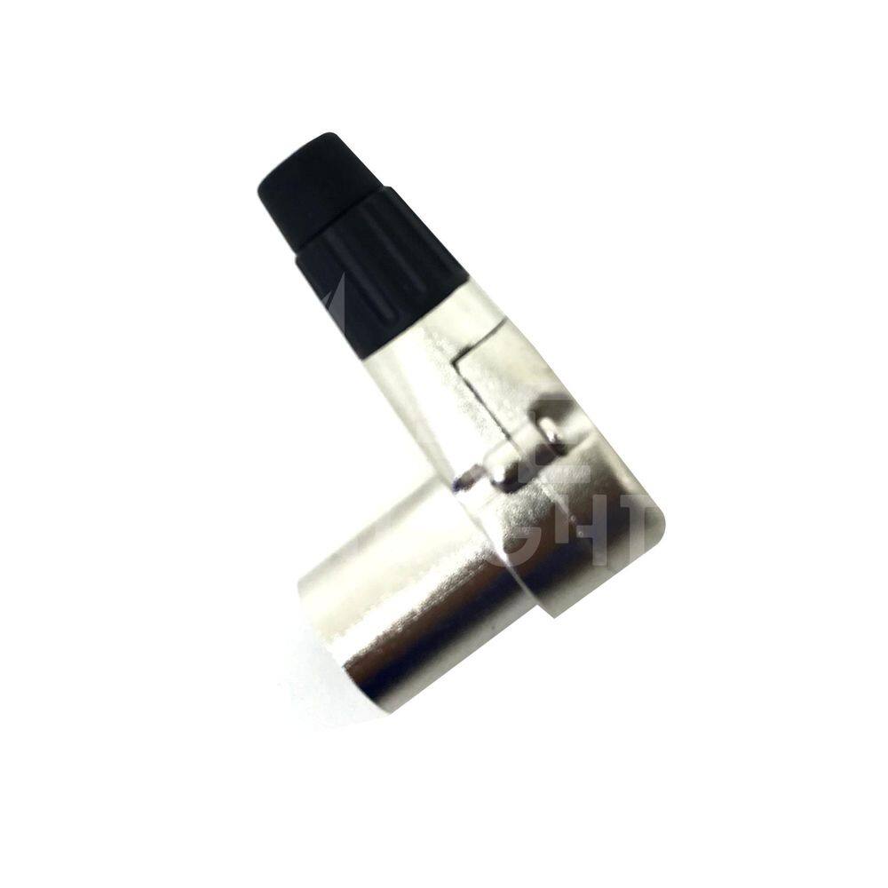 Kit Com 10 Plugs Xlr Macho De Linha Em L Hx1066