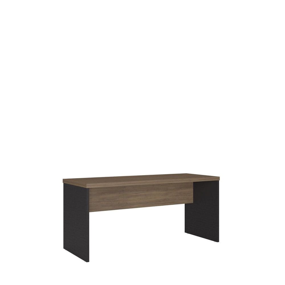 Mesa para Escritório Design Moderno Ameixa e Preto Chess