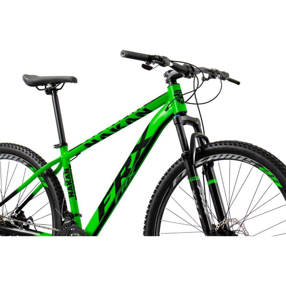 Bicicleta Aro 29 Frx Nakan 21V Shimano Black/Green L