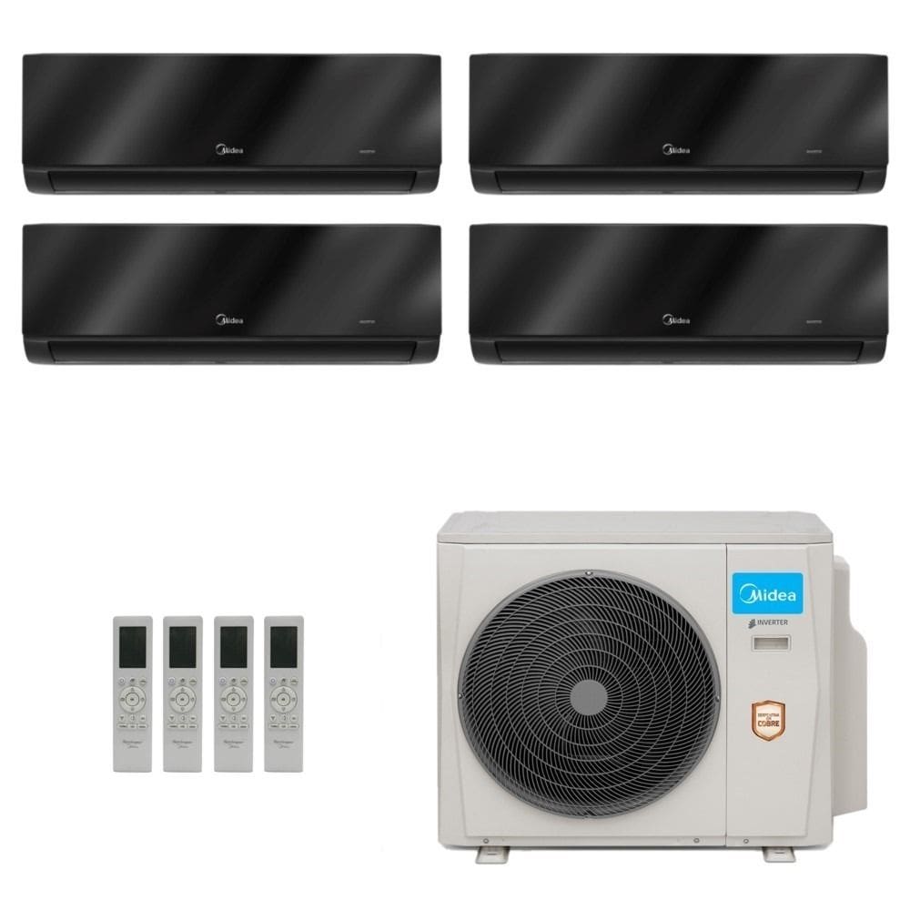 Ar-Condicionado Multi Split Inverter Springer Midea 42.000 (2x Evap HW 9.000 + 2x Evap HW 18.000) Quente/Frio 220V