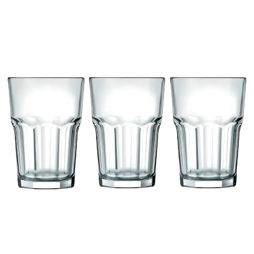 Jogo De 3 Copos Lumina Long Drink 520Ml - Ad
