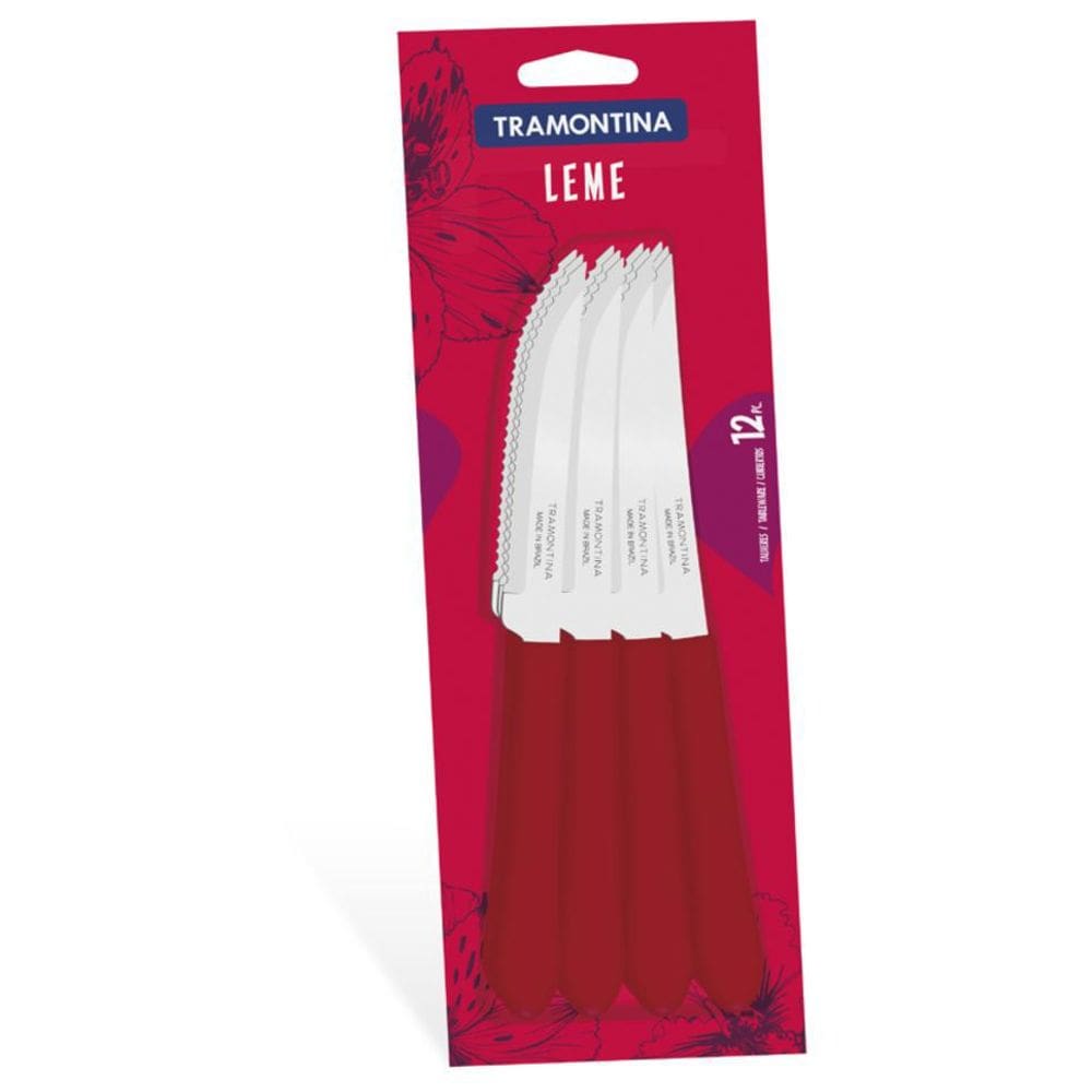 Kit De Facas Para Churrasco 12 Peças Tramontina 23180974