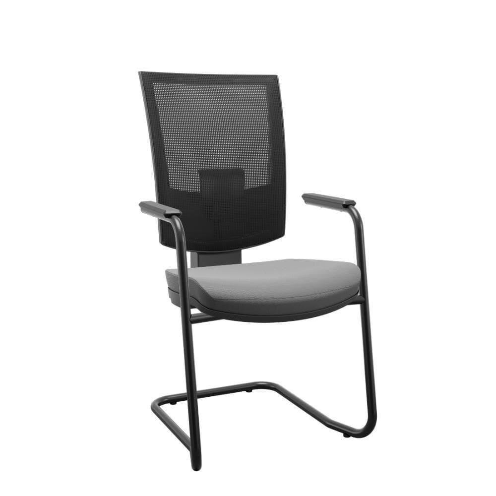 Cadeira Flash Aproximação S Vinil Cinza