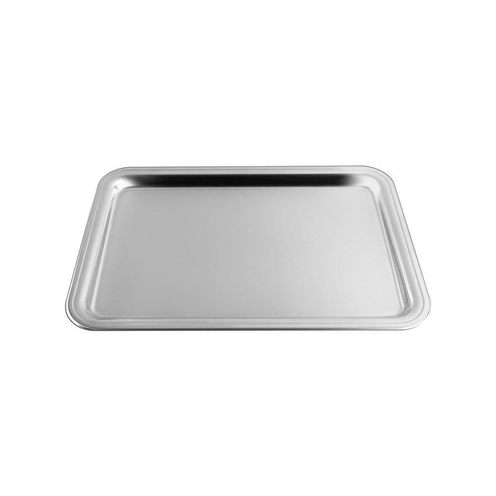 Bandeja Retangular Tramontina Buena Em Aço Inox