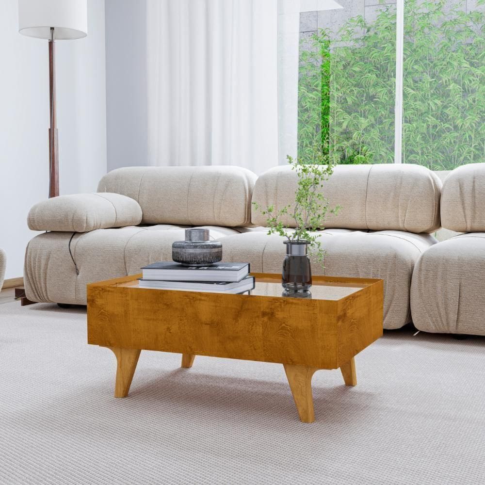 Mesa de Centro Lusiada Nature - Sofisticação para Sua Sala