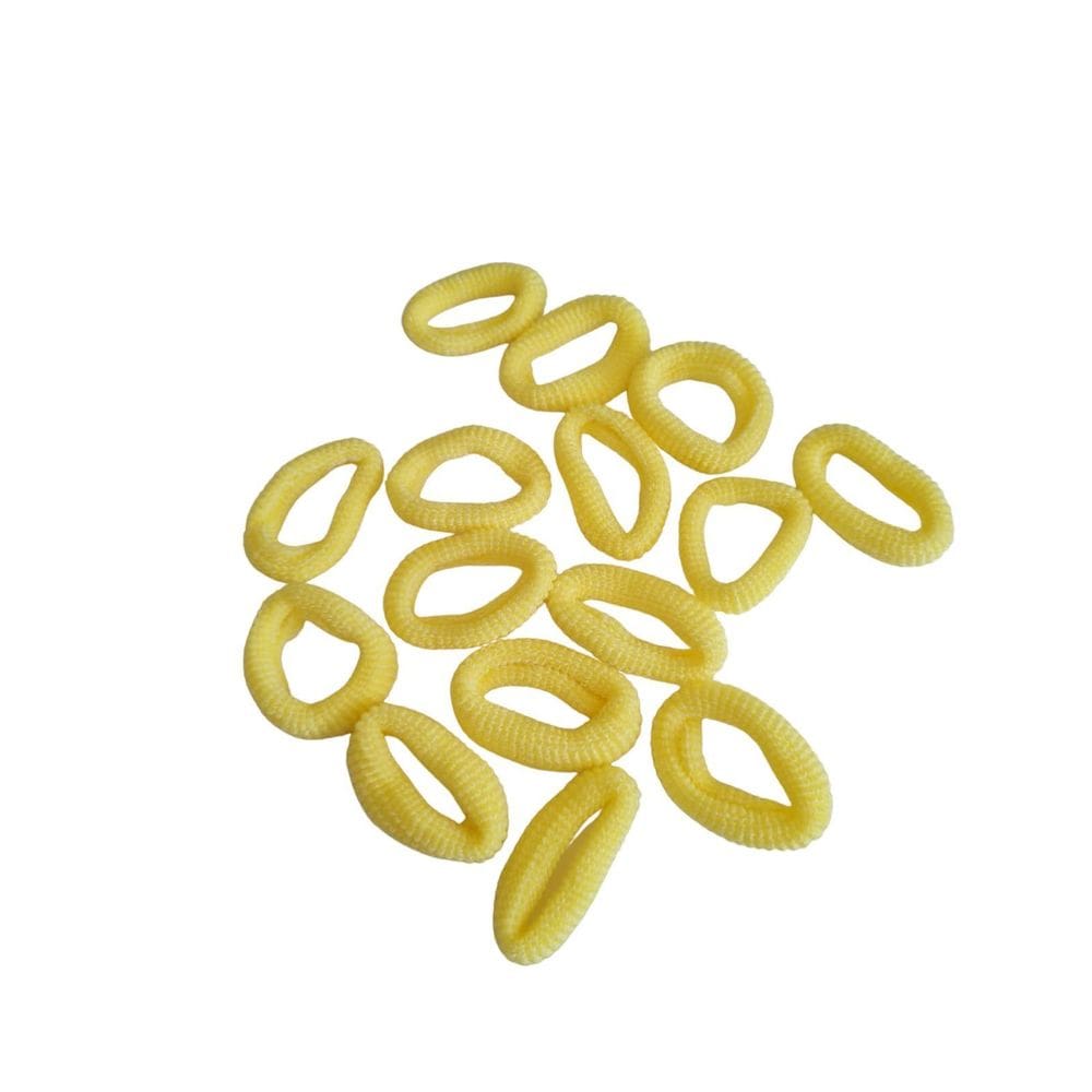 Elásticos Amarelos - 150 Unidades - Estica 10cm