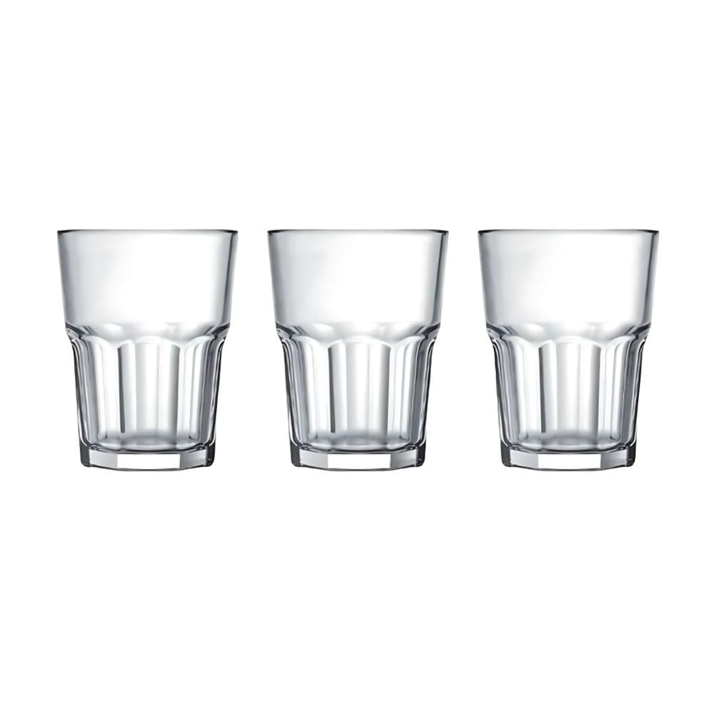 Jogo De 3 Copos Lumina Long Drink 410Ml - Ad