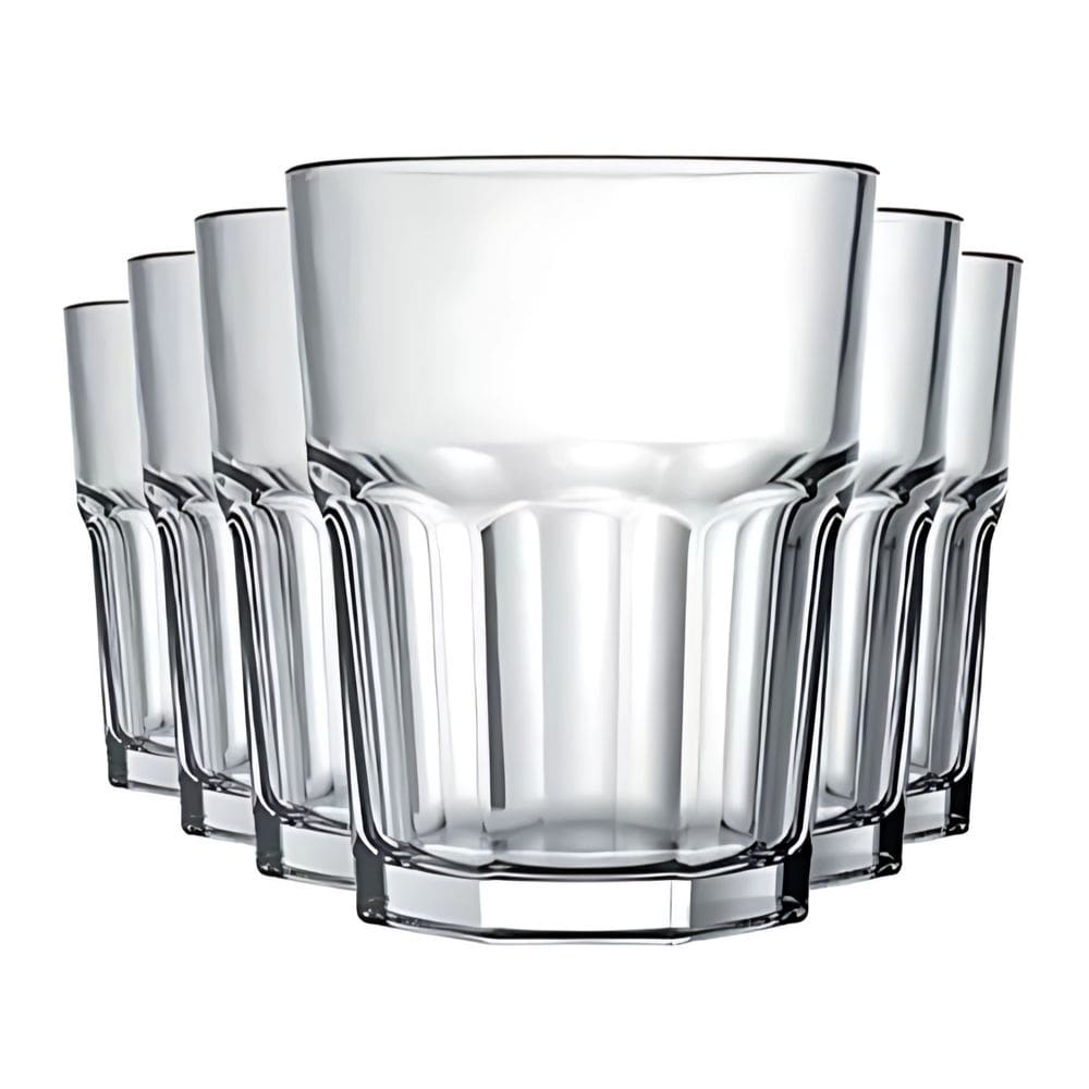 Jogo 6 Copos Lumina Long Drink 410Ml - Ad