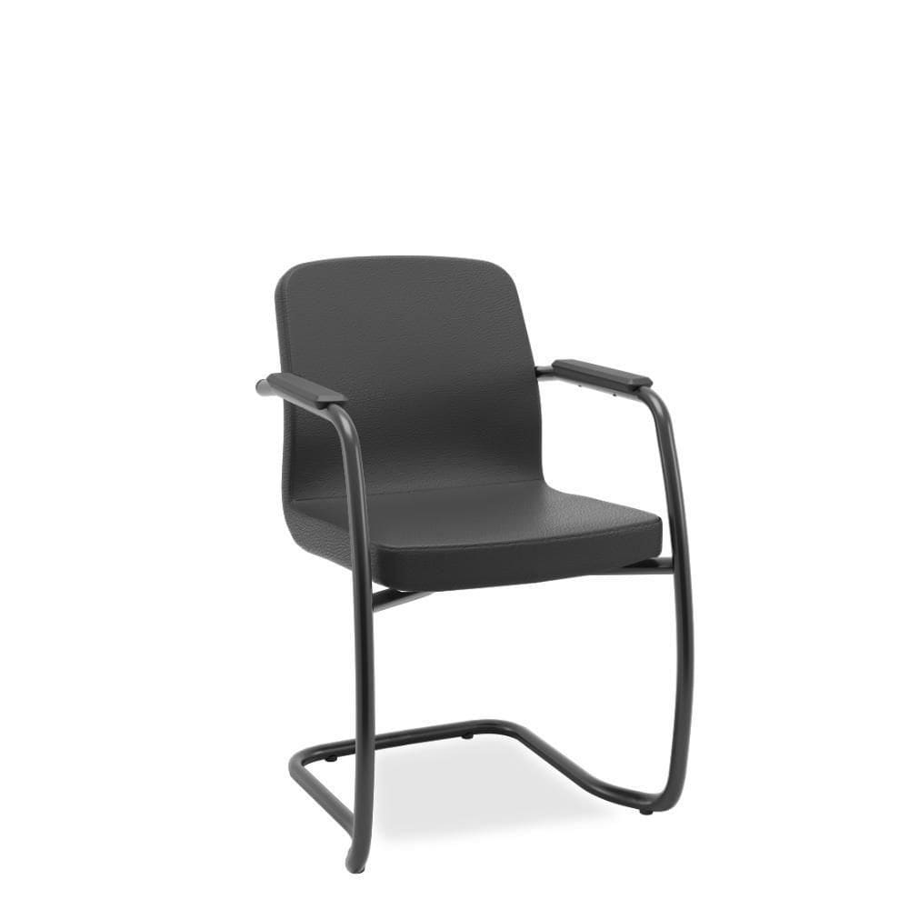 Cadeira Soer Aproximação Preto - Ideal para Escritórios