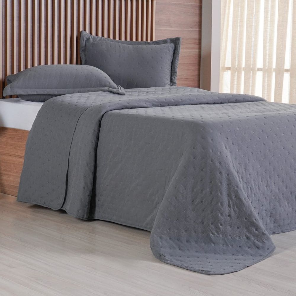 Kit Colcha Queen Miraggio New Soft 240x260cm