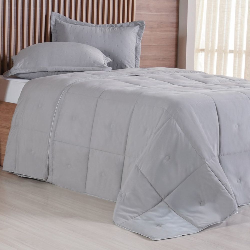 Edredom King Toque de Plumas 260 Fios New 240x260cm