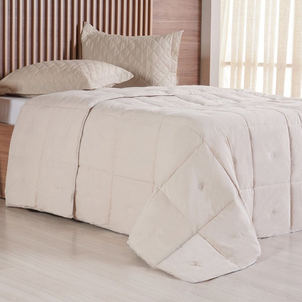 Edredom Super King Toque de Plumas 260 Fios New 260x280cm
