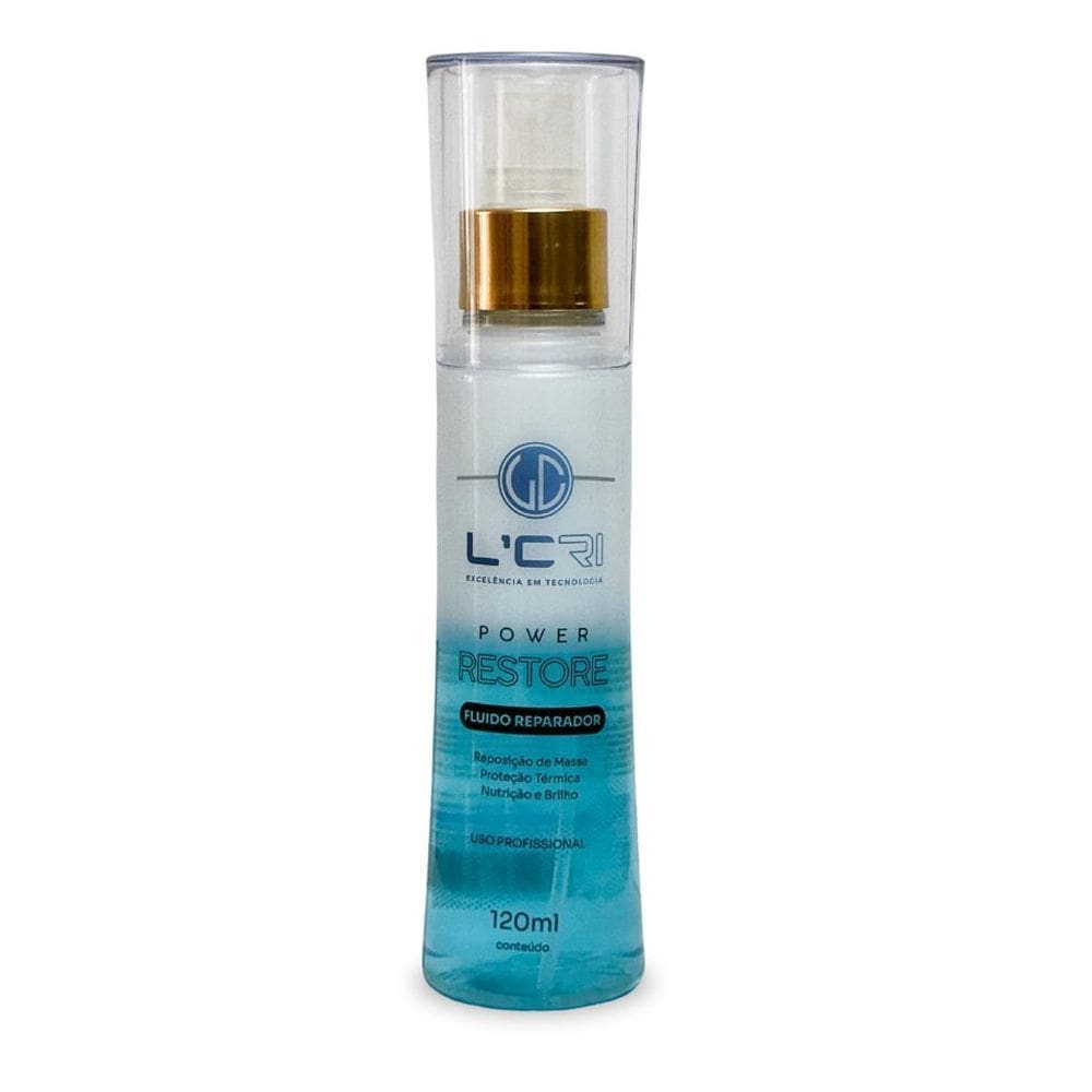 Bifasico Fluido Power Restore 120Ml L`Cri Cosméticos