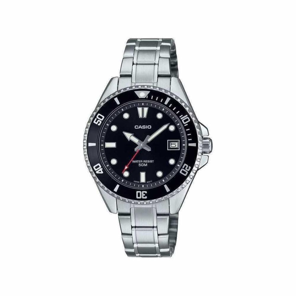 Relógio Casio Duro 38,5Mm Preto - Mdv-10D-1A1Vdf