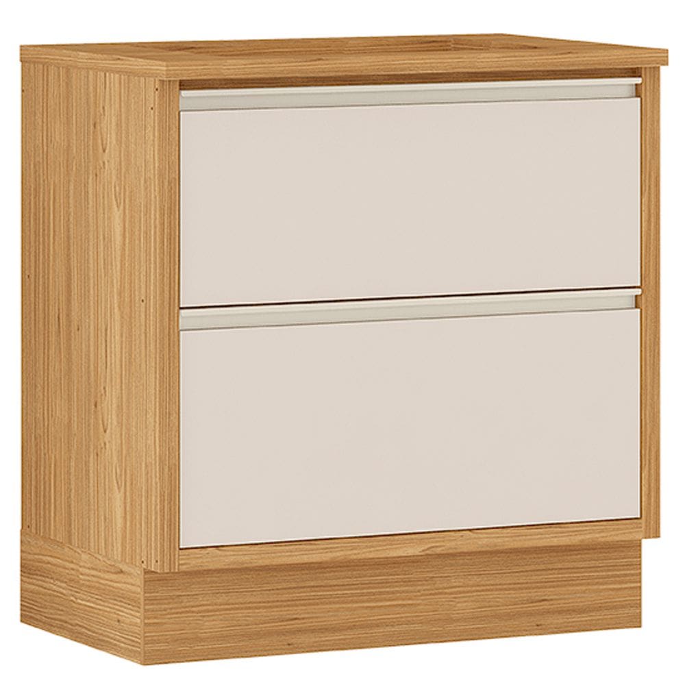 Balcão Lisboa 80cm 1 Porta 1 Gaveta para Cozinha Itatiaia Cor Off White