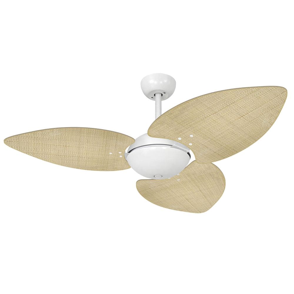 Ventilador De Teto Volare Branco Office Dunamis Palha 220V