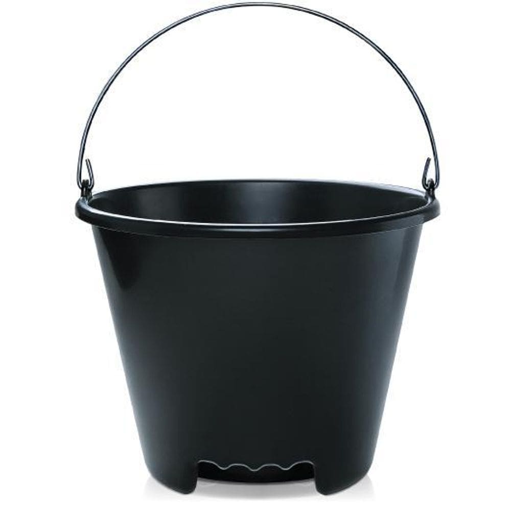 Balde Arqplast 12L Preto com Alça