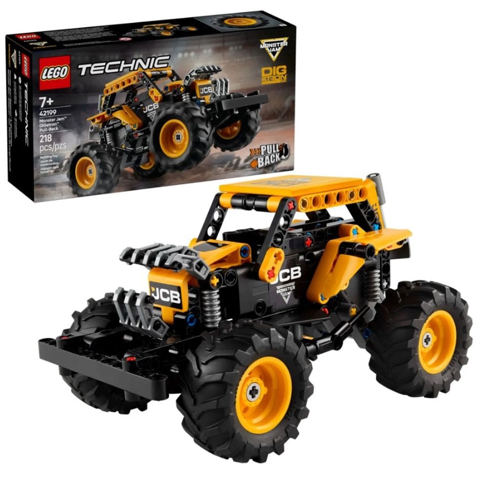 Lego Technic Monster Jam DIgatron de Puxar 42199
