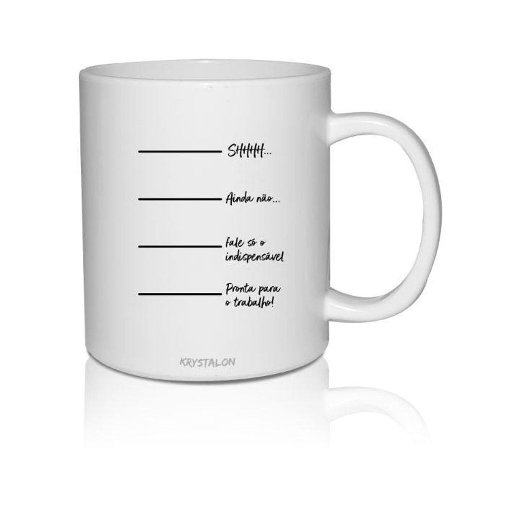 Kit 2 Canecas Personalizadas Para Home Office Tema Lista