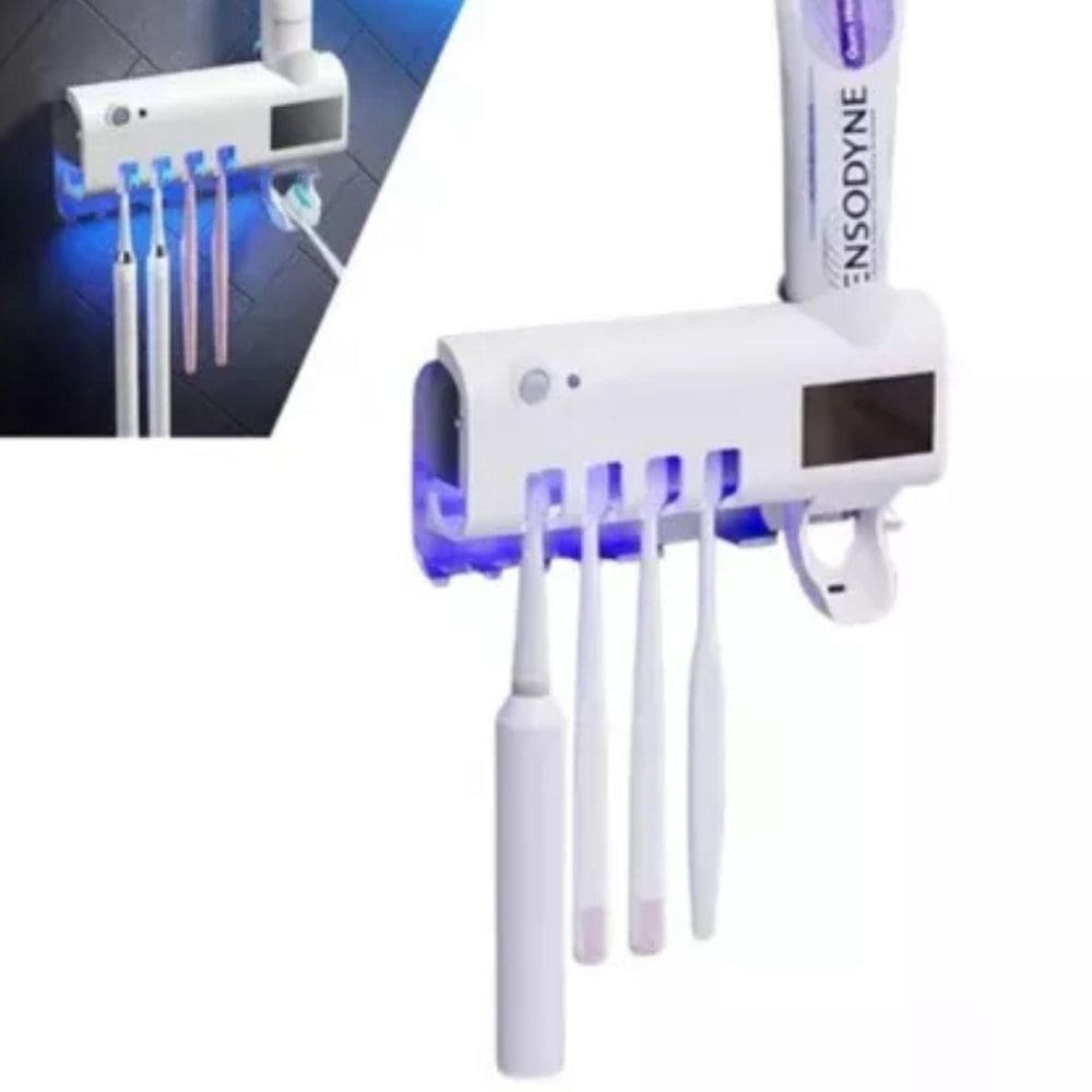 Suporte Para Escovas De Dente Com Led