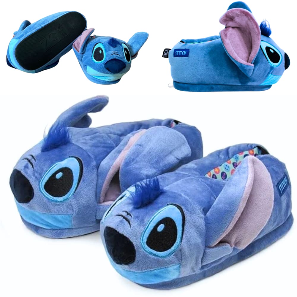 Pantufa Disney Lilo & Stitch Stitch Unissex Zona Criativa GG