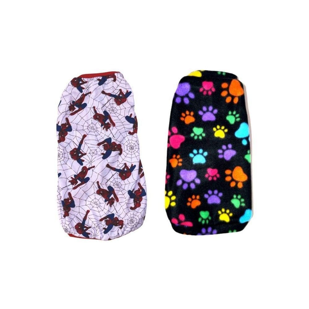 Kit 2 Roupas Para Cães - Pijama E Suéter Azul