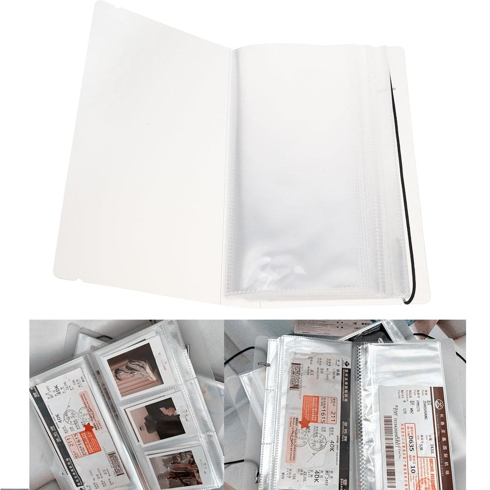 Álbum de recortes para porta-ingressos STOBAZA Transparent PP