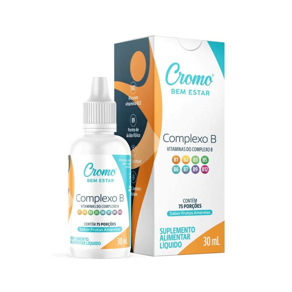 Suplemento Liquido Complexo B 30ML