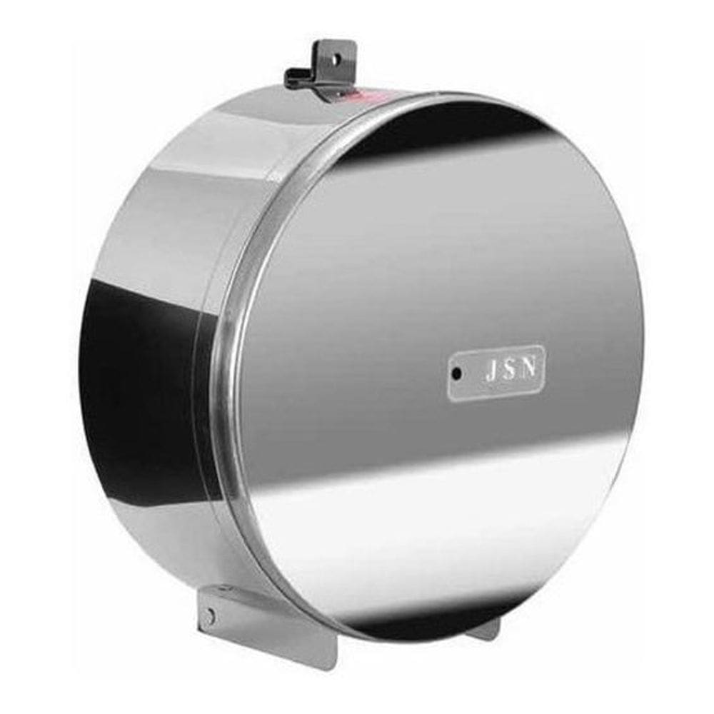 Suporte Em Aço Inox 430 Com Porta Cadeado Para Papel Higie