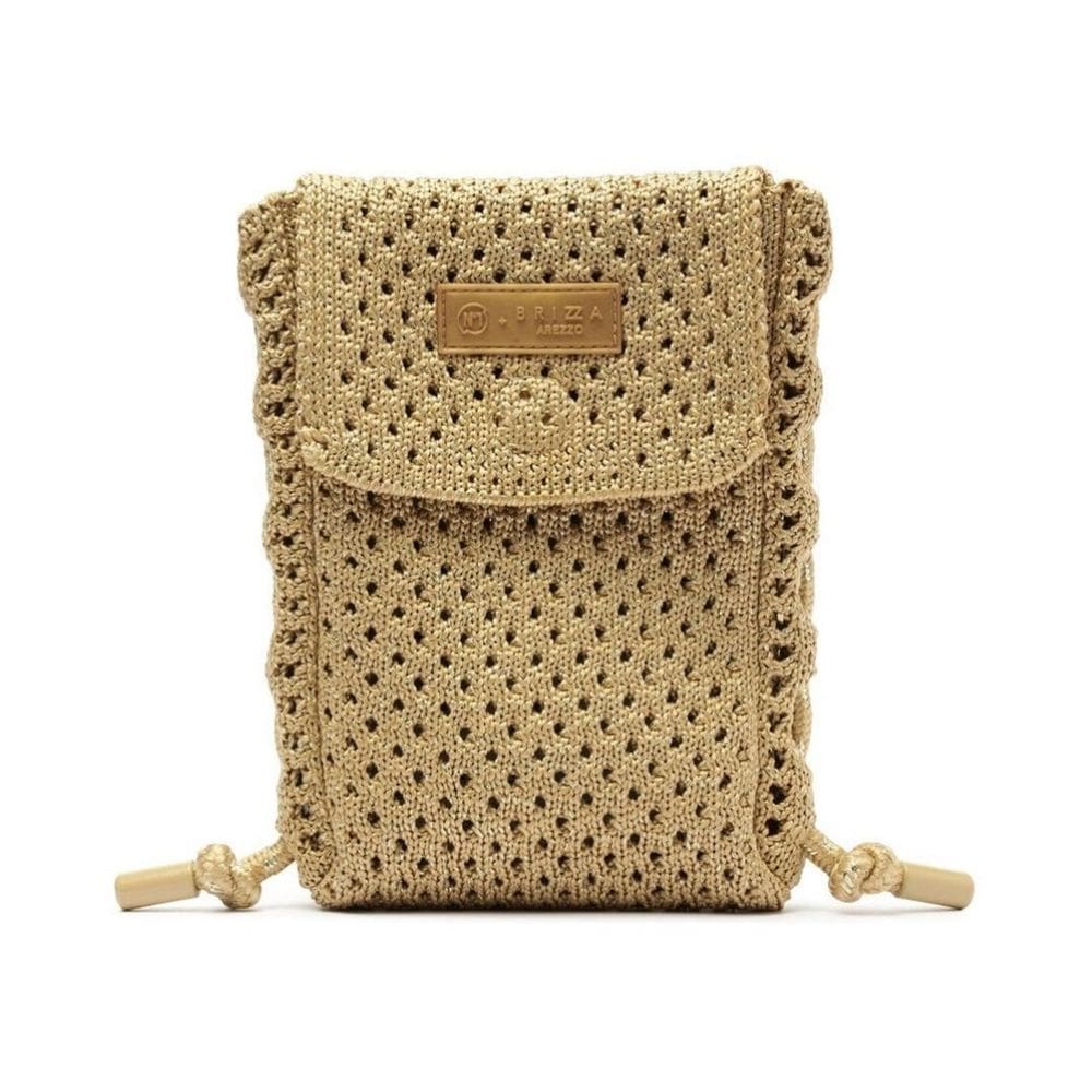 Bolsa Off-White Crochê Brizza Arezzo Feminino