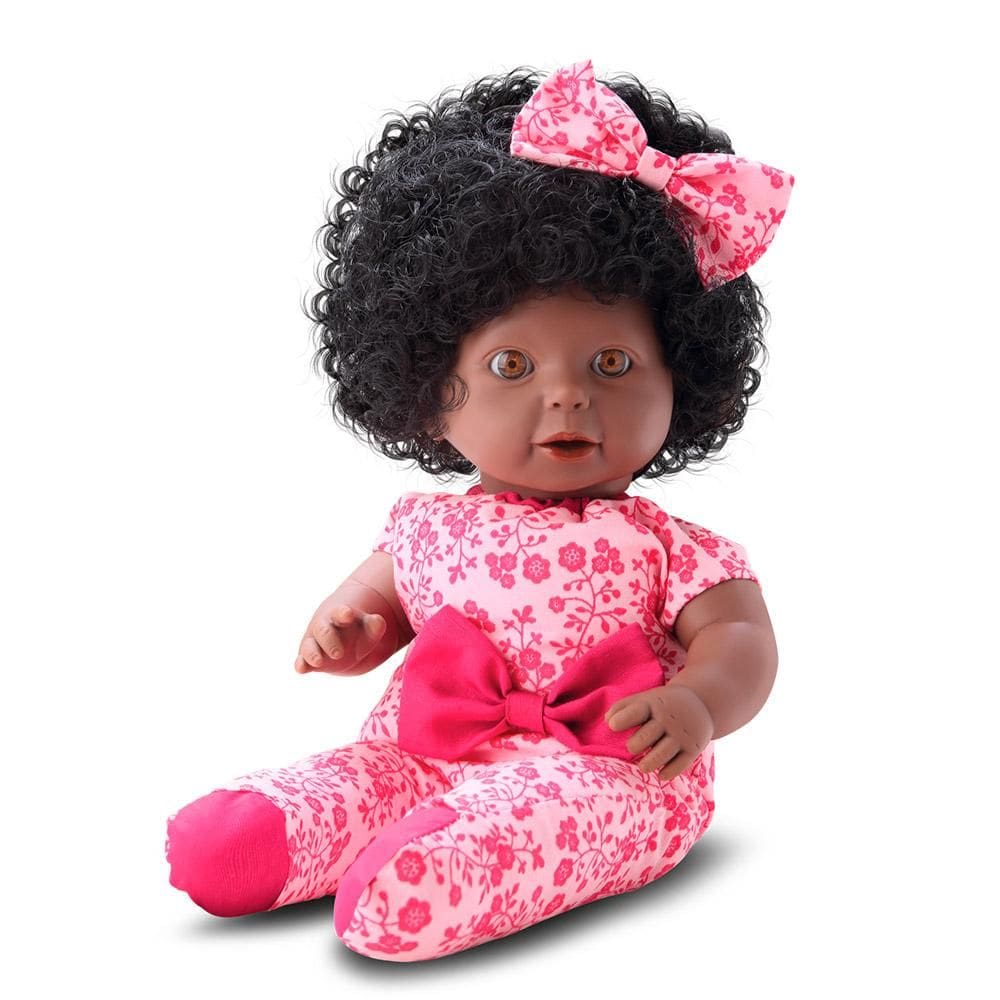 Boneca Layla Negra 785 Bee Toys